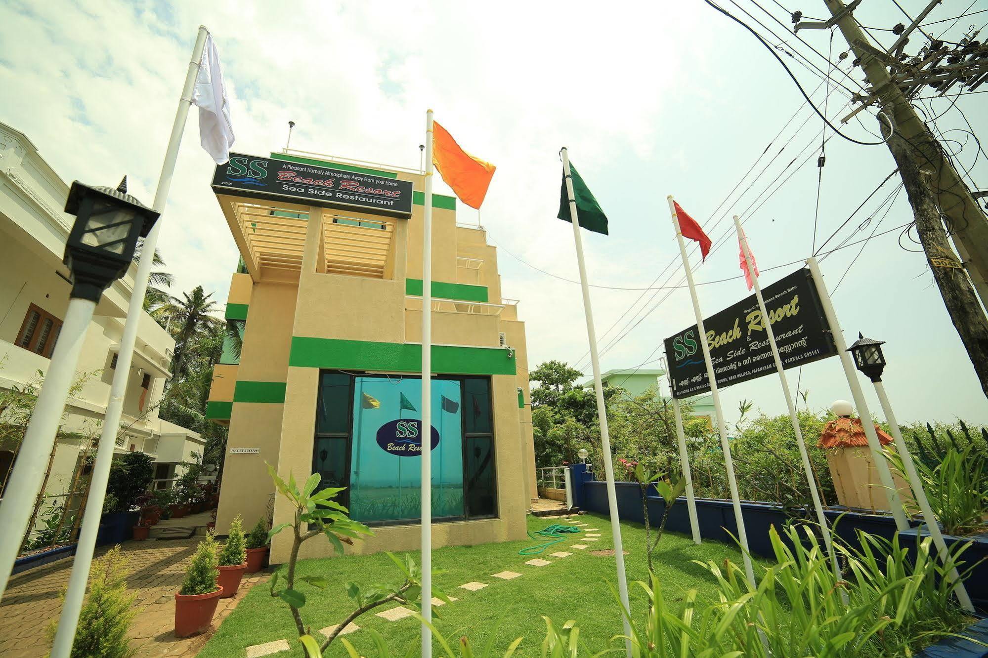 Ss Beach Resort Varkala Dış mekan fotoğraf
